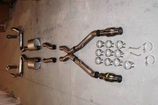 Ford Mustang Stainless Works Exhaust System - MC03HCAT Time-Limited