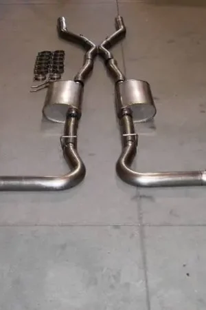 Affordable Ford Mustang Stainless Works Exhaust System - MC03HOR