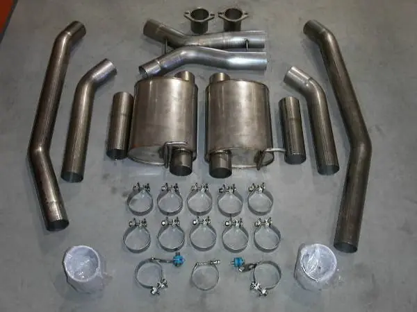 Seasonal Sale Pontiac GTO Stainless Works Header & Exhaust System - 04GTOTM05RB