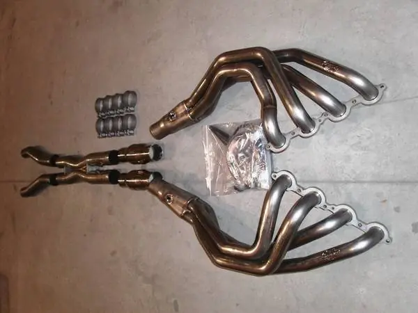 Last Chance Chevrolet Corvette Stainless Works Exhaust Header - ZO62CAT