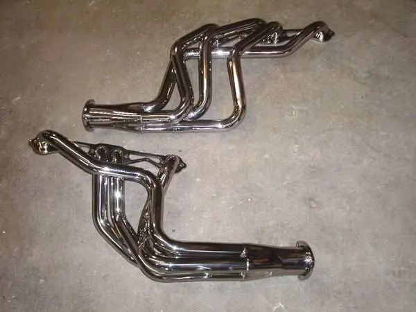 Chevrolet El Camino Stainless Works Exhaust Header - CV6872SBP Authentic