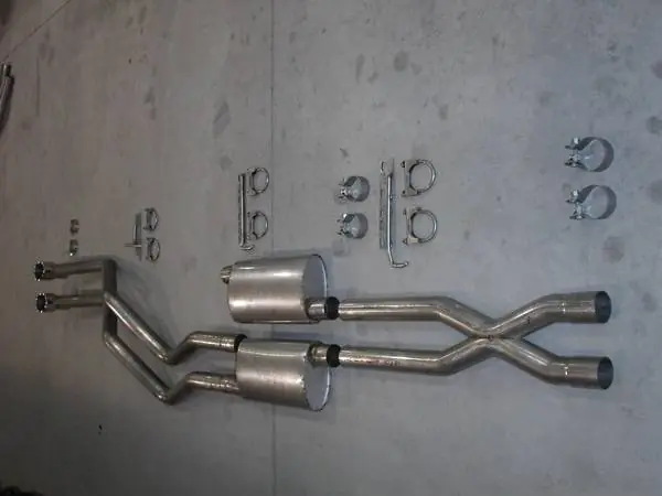 Ford F150 Stainless Works Exhaust Header - 08F150TDRB Original