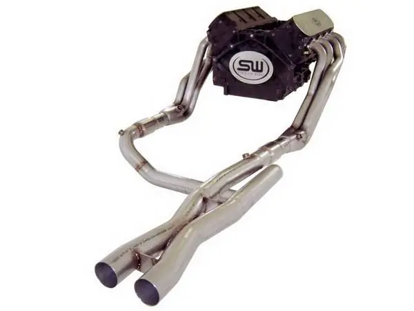 GMC Sierra Stainless Works Exhaust Header - CT09HDRCAT While Supplies Last