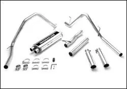 In Demand Magnaflow Cat-Back Exhaust System with Dual Split Rear Exit Pipes - 15788