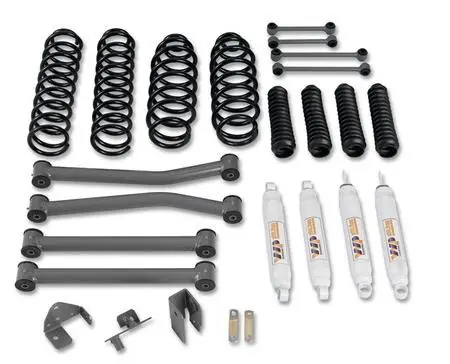 Jeep Wrangler Warrior Front Lift Kit with Shocks - 3 Inch - 30851 Final Sale