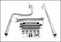 Hassle-Free Returns Magnaflow Cat-Back Exhaust System with Dual Split Rear Exit Pipes - 15847