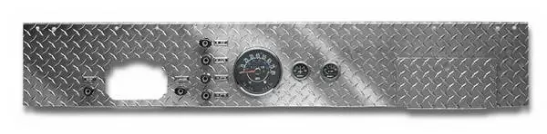 Jeep CJ7 Warrior Dash Panel - Insrument Cutouts & Glove Box Opening With Door Warranty Included