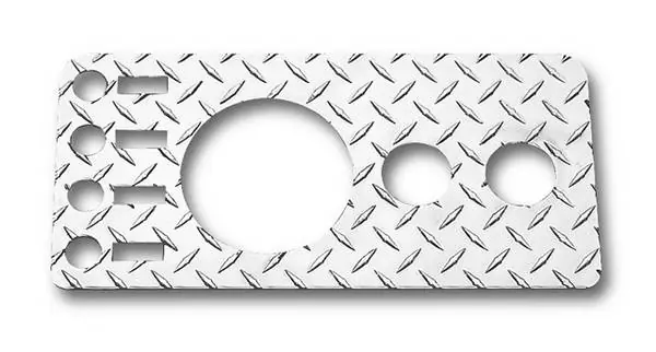 Jeep CJ7 Warrior Dash Panel Without Radio Cutout Trending