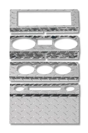 Buy Direct Jeep Wrangler Warrior Dash Panel - 2 Door Overlay - Power Windows - 90401