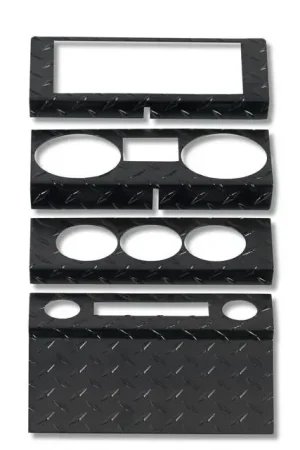 Jeep Wrangler Warrior Dash Panel - 2 Door Dash Panel Overlay - Power Windows Holiday Sale