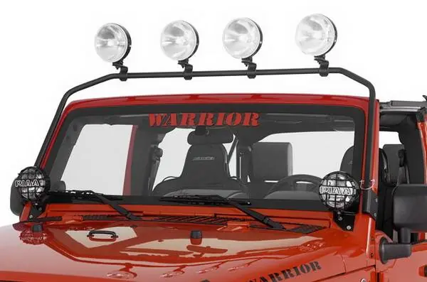 Jeep Wrangler Warrior Safari Light Bar - Rear - 843 Top Rated