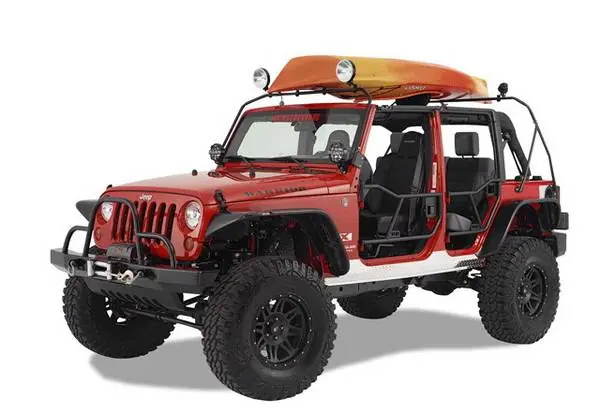 Jeep Wrangler Warrior Safari Water Craft Rack - 871 Free Delivery