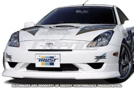 Popular Toyota Celica Greddy Gracer Aero-Style Front Lip - Urethane - 17010092