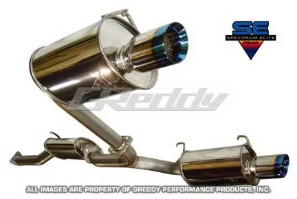 Worldwide Shipping Honda S2000 Greddy Spectrum Elite Exhaust System with Dual Mufflers - 10157963