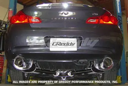 Warranty Included Infiniti G35 4DR Greddy Spectrum Elite Exhaust System with Dual Mufflers - 10127960