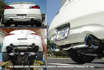 Infiniti G37 Greddy Spectrum Elite Exhaust System - 10127961 Free Returns