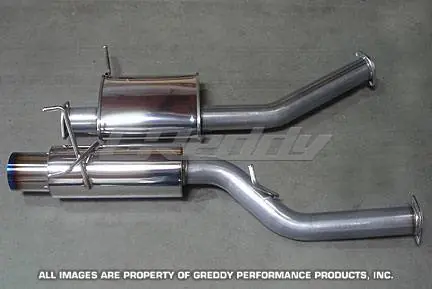 Crafted Nissan 240SX Greddy Racing Ti-C Catback Exhaust System - 10127903
