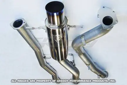 Subaru WRX Greddy Competition Ti-C Turbo-Back Exhaust System with Downpipe - 10168000 Buy Online