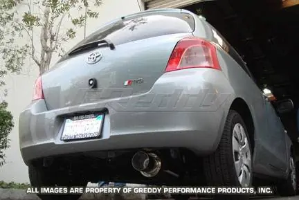 Crafted Toyota Yaris Greddy Racing Ti-C Catback Exhaust System - 10117902