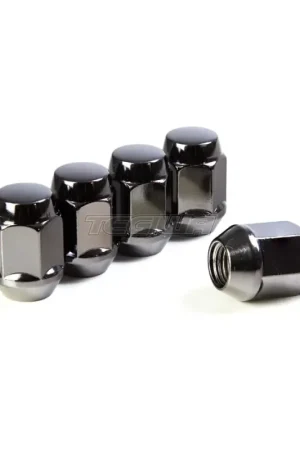 Grab Now Mugen Wheel Nuts M12 x 1.5 Black Chrome - Set of 5
