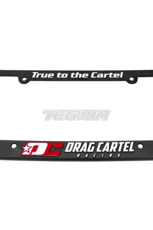 Warranty Included Drag Cartel License Plate Frame