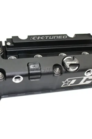 Drag Cartel K-Tuned Collaboration Vented Valve Cover Black Wrinkle Fin Last Chance