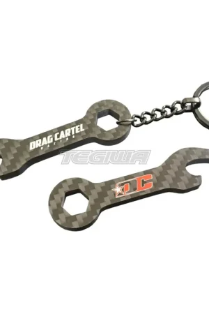 Drag Cartel DC Themed Carbon Fiber Wrench/Bottle Opener Modern