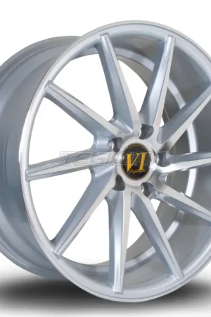 6Performance ESHL Alloy Wheel 18x8 ET45 5x112 Silver Polished Face 73. Instant Buy