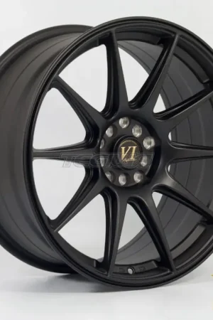 6Performance BDR Alloy Wheel 18x8.75 ET30 5x100,5x114 Flat Black 73.1m Popular