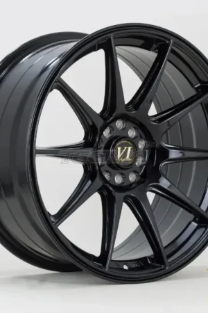 6Performance BDR Alloy Wheel 18x8.75 ET30 5x100,5x114 Black 73.1mm CB Bulk Order