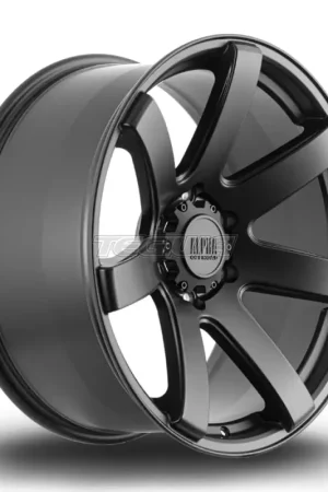 Alpha Offroad Gauntlet Alloy Wheel 18x9 ET15 6x114 Satin Black 66.1mm Trending