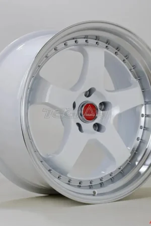 Autostar GT5R Alloy Wheel 19x9.5 ET22 5x114 White Polished Lip 73.1mm Limited Edition
