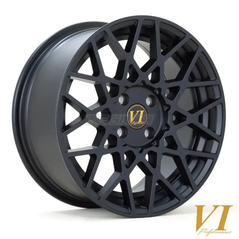 Best Seller 6Performance Mesh Alloy Wheel 17x8 ET35 4x108 Flat Black 67.1mm CB