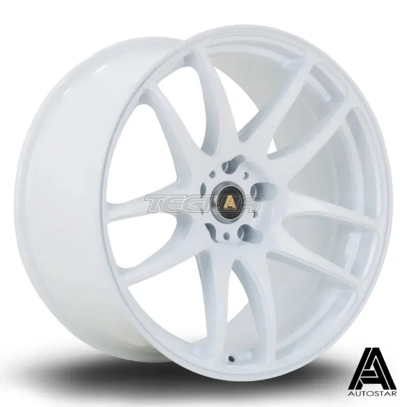High Quality Autostar A510 Alloy Wheel 19x9.5 ET22 5x114 White 73mm CB