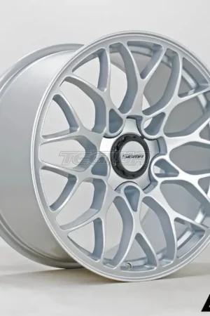 6Performance Sigma Alloy Wheel 18x9.5 ET35 5x120 Silver 72.6mm CB Fan Favorite