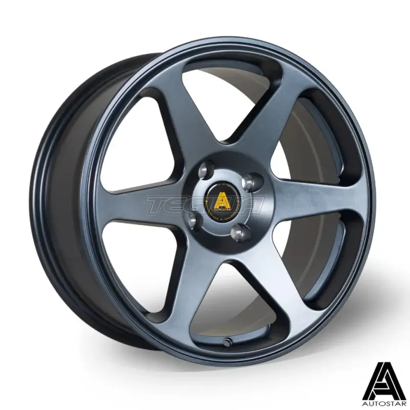Autostar Chaser Alloy Wheel 17x8 ET35 5x112 Flat Gunmetal 73mm CB Free Returns