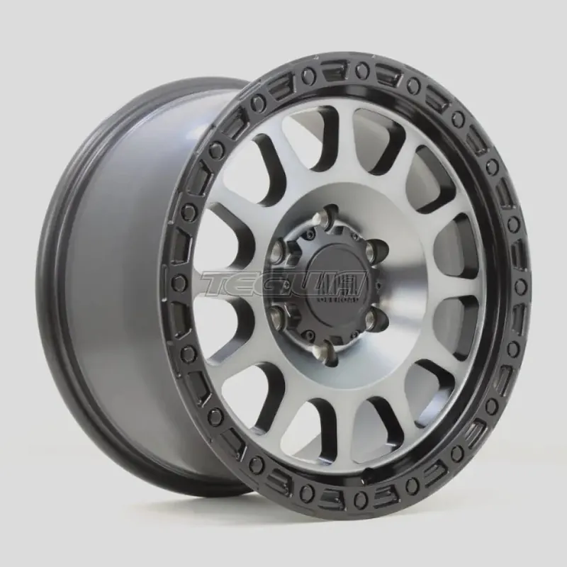 Alpha Offroad Brawler Alloy Wheel 17x9 ET40 6x139 Satin Black Machined Original