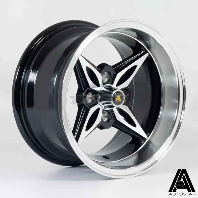 Autostar Kanji Alloy Wheel 14x8 ET-5 4x114 Gloss Black Polished Face 7 Save Now