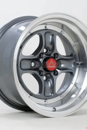 New Arrival Autostar Classic Alloy Wheel 15x8 ET0 4x100,4x114 Gunmetal Polished Li