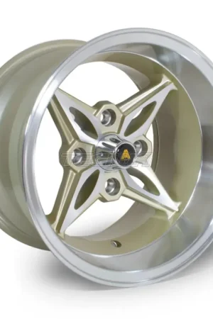 Bulk Order Autostar Kanji Alloy Wheel 14x9 ET-13 4x114 Gold Polished Lip 73.1mm C