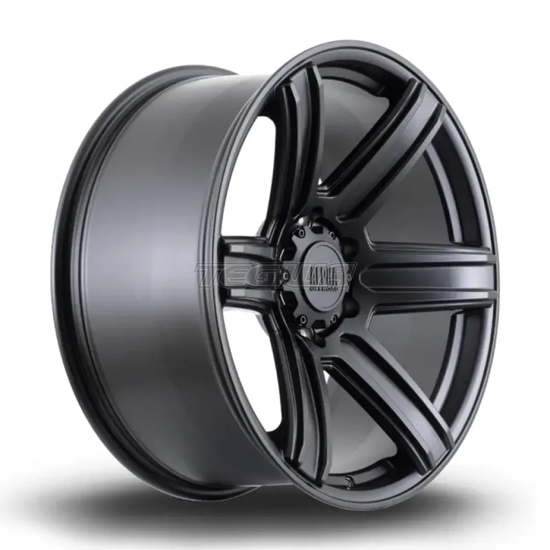 Alpha Offroad Surge Alloy Wheel 20x9 ET10 6x114 Satin Black 66.1mm CB Professional Grade