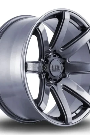 Alpha Offroad Nomad Alloy Wheel 20x9 ET10 6x139 Hyper Grey 106.1mm CB Get Yours