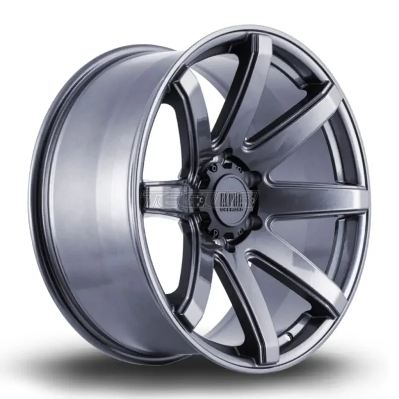 Alpha Offroad Nomad Alloy Wheel 20x9 ET10 6x139 Hyper Grey 106.1mm CB Get Yours