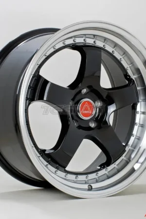 Autostar GT5R Alloy Wheel 19x9.5 ET22 5x114 Black Polished Lip 73.1mm Price Cut