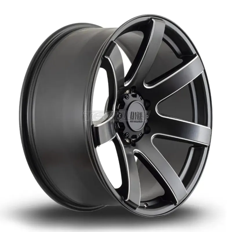Special Offer Alpha Offroad Gauntlet Alloy Wheel 20x9 ET10 6x114 Satin Black Milled