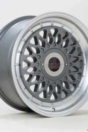 Free Returns Autostar Silhouette Alloy Wheel 17x8 ET30 4x100,4x108 Gunmetal Polishe