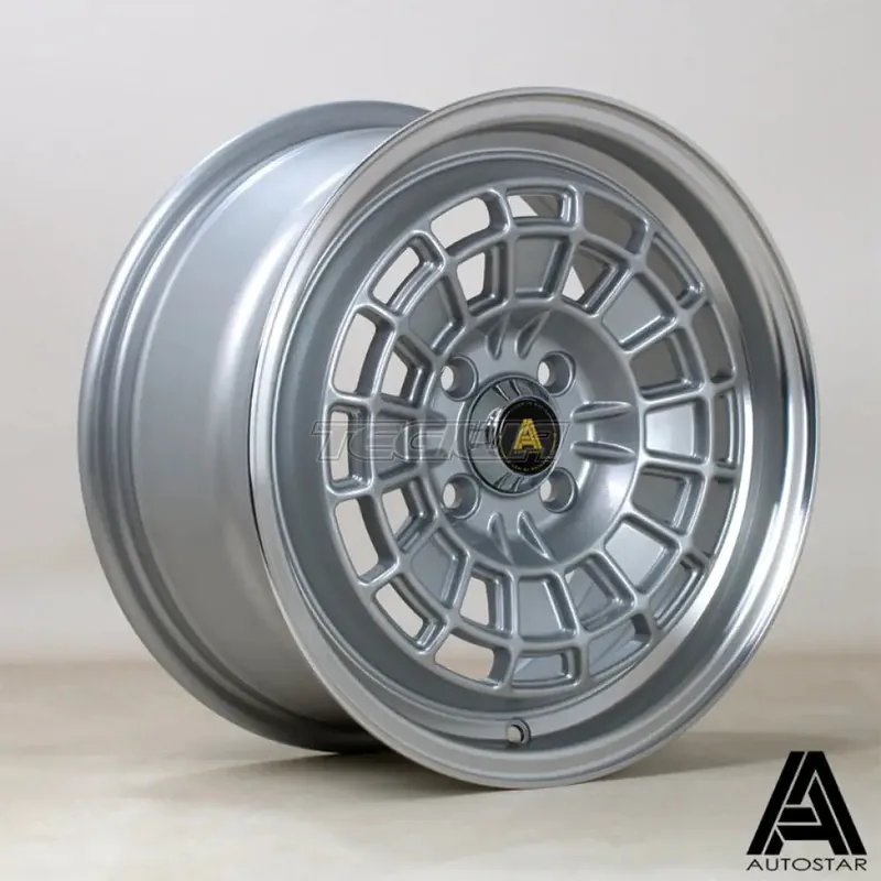 Autostar Roulette Alloy Wheel 15x7 ET35 4x100 Silver Polished Lip 67.1 Limited Time