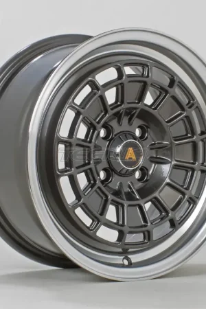 Autostar Roulette Alloy Wheel 15x7 ET35 4x100 Gunmetal Polished Lip 67 Best Choice