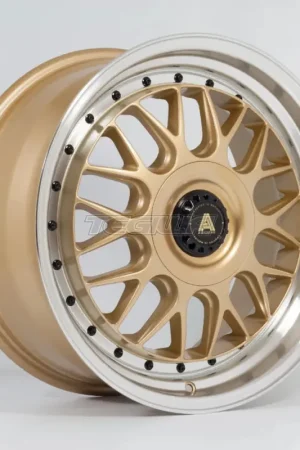 Autostar Monza Alloy Wheel 18x8.5 ET45 5x112,5x120 Gold Polished Lip 7 Warranty Included