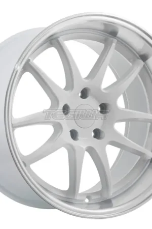 Forum Alloy Wheel 18x9.5 ET15 5x114 White Polished Lip 73.1mm CB Shop Now